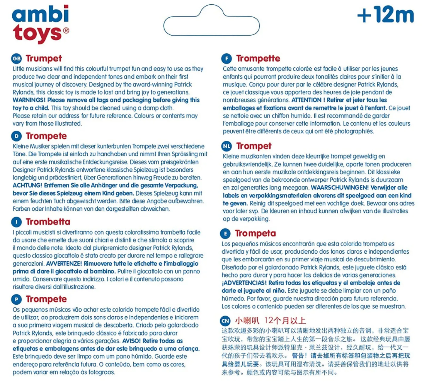 Ambi Toys Trumpet
