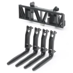 Bruder Accessories for Frontloader: Box Type Pallet, Winch, & Forks