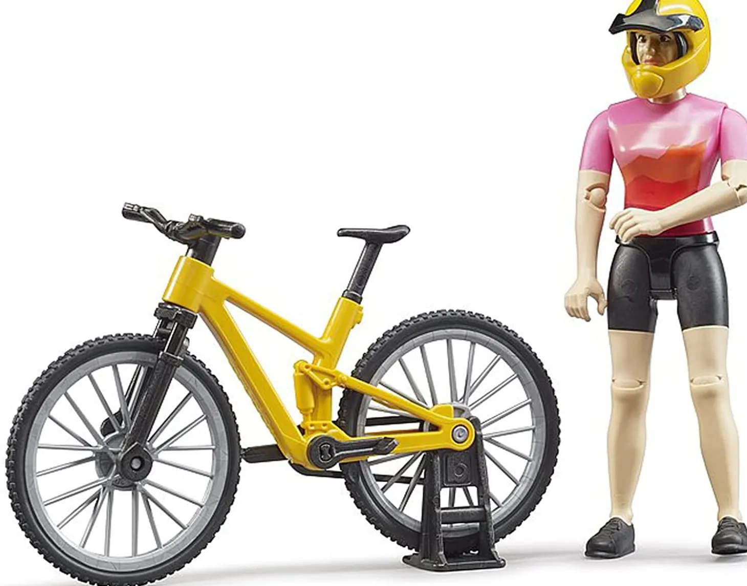 Bruder bworld Mountain Bike with Figure