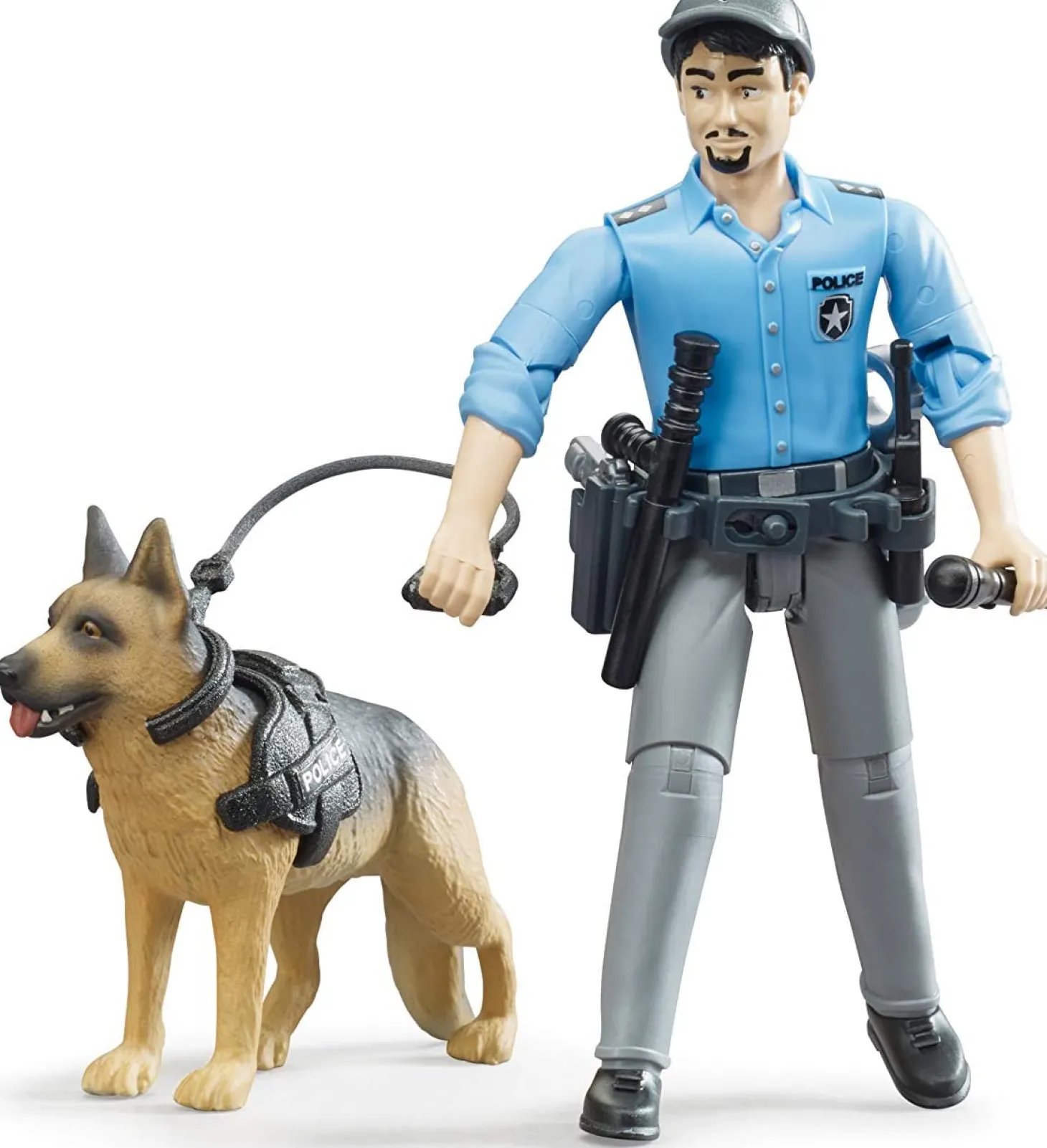 Bruder bworld Policeman with Dog