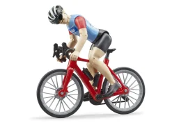 Bruder bworld Road Bike with Rider Action Figure, 63110