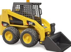 Bruder CATERPILLAR Skid Steer Loader with Scoop, Auger and Jackhammer