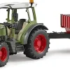 Bruder Fendt Vario 211 with Frontloader and Trailer