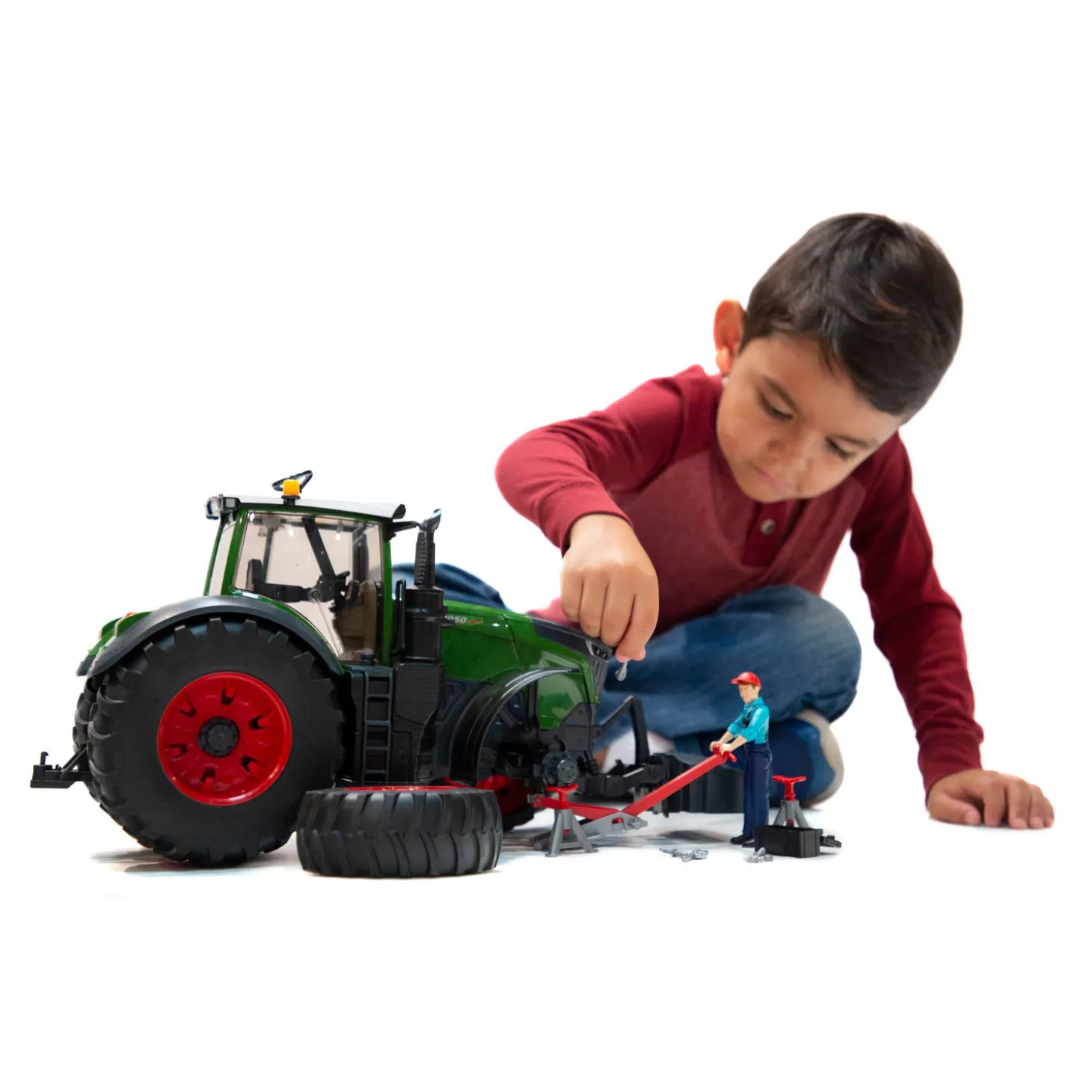 Bruder Fendt X 1000 with Repair Accessories