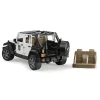 Bruder Jeep Rubicon Police Car with Policeman