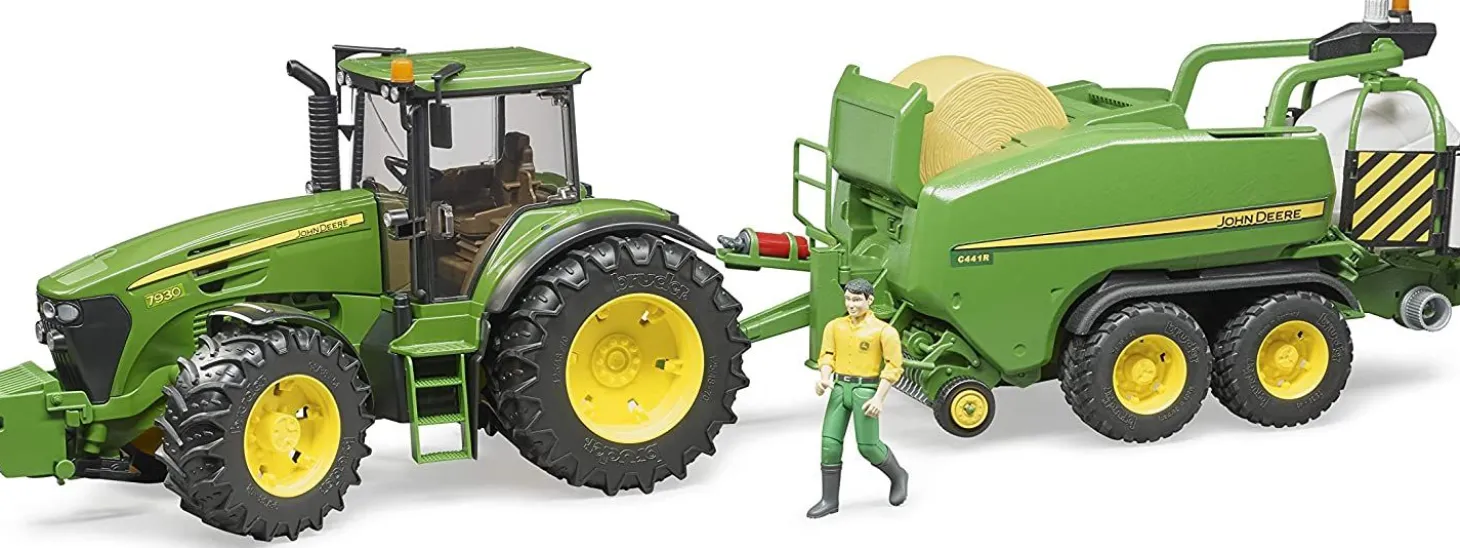 Bruder John Deere Wrapping Baler C441R, 09819