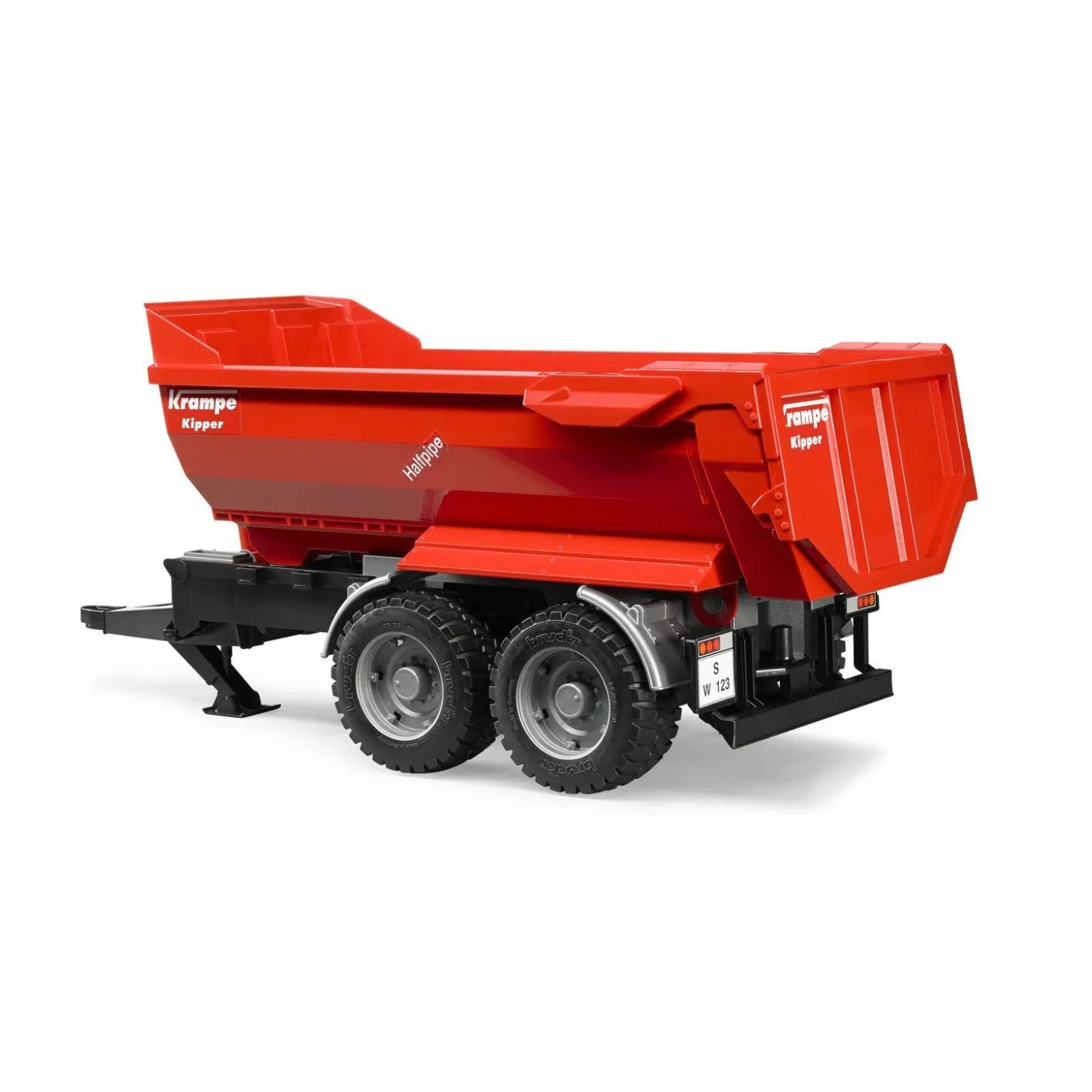 Bruder Krampe Tandem Halfpipe Tipping Trailer for Farm Tractors