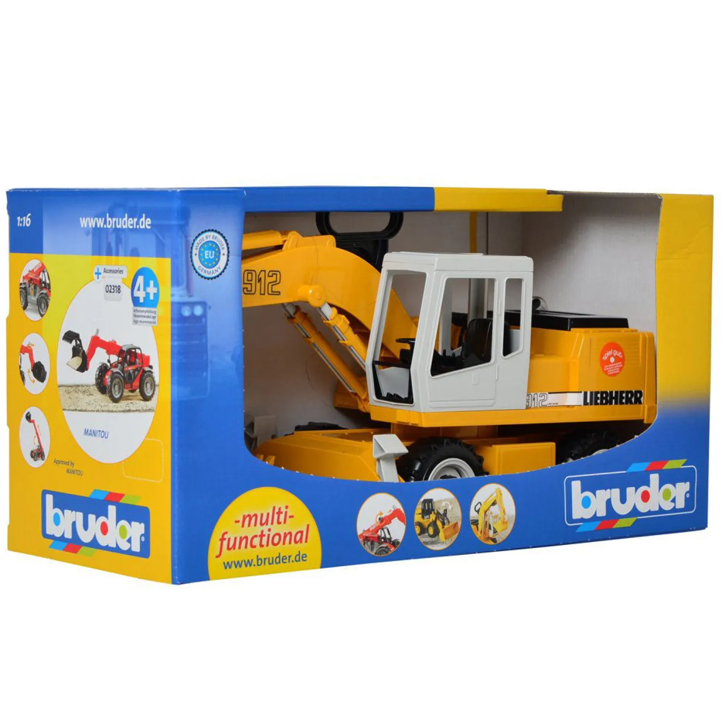 Bruder Liebherr Power Shovel Construction Digger