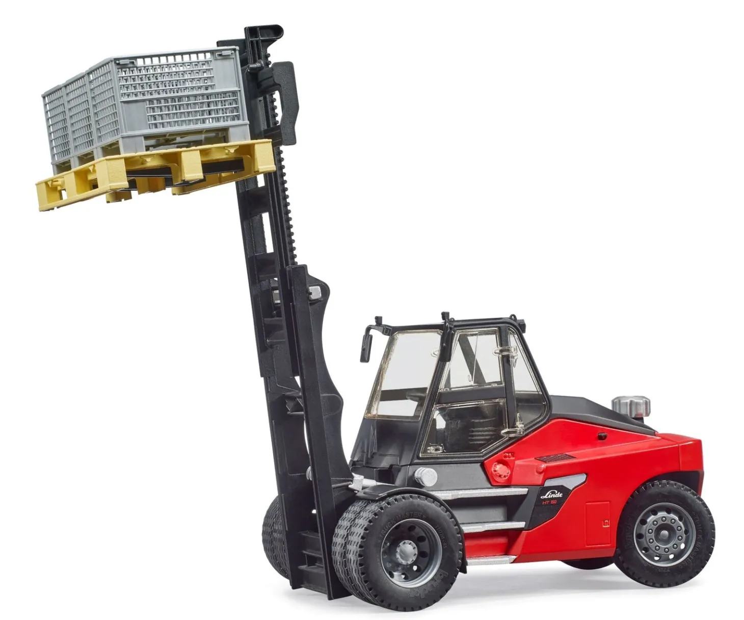Bruder Linde HT160 Forklift with Pallets