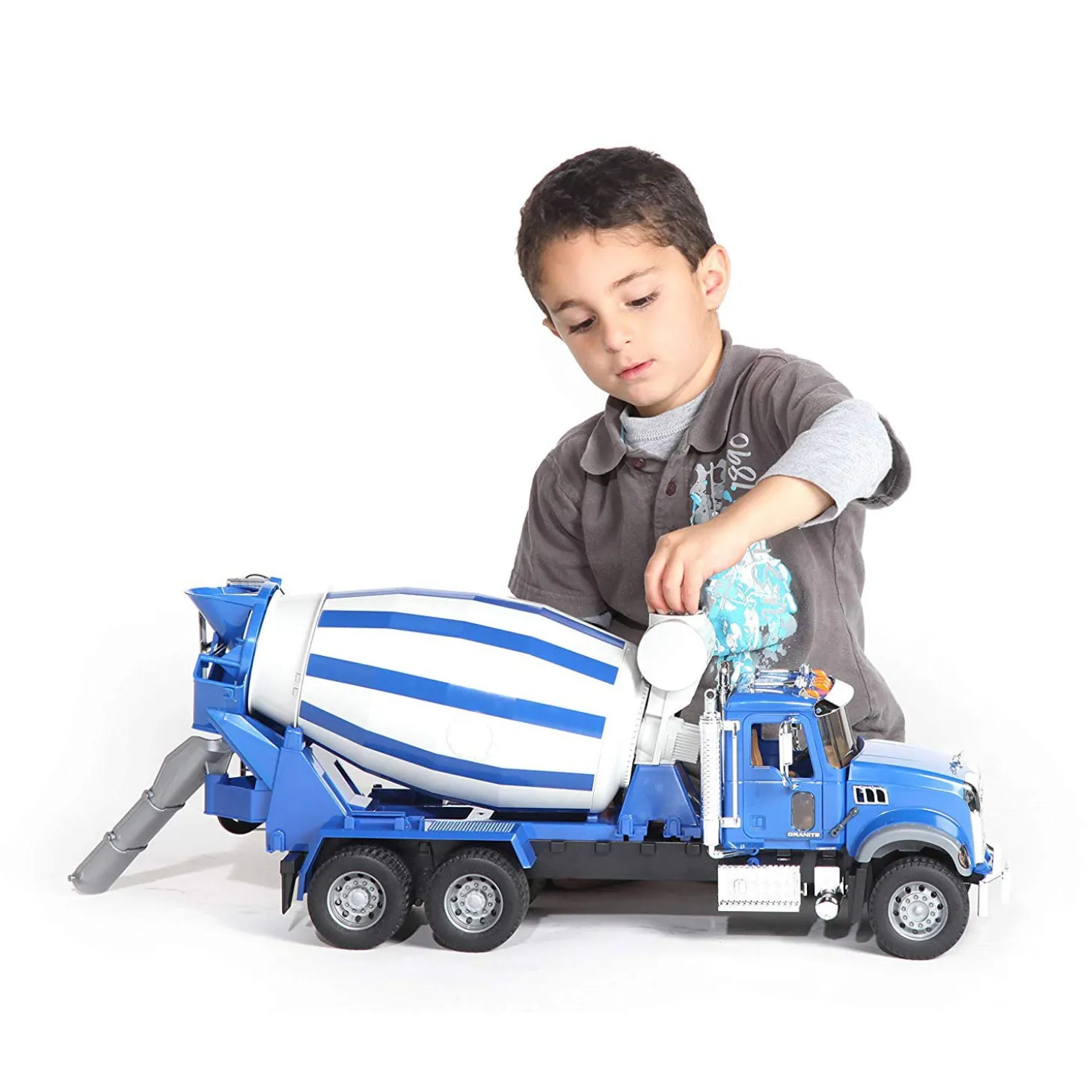 Bruder MACK Granite Cement Mixer