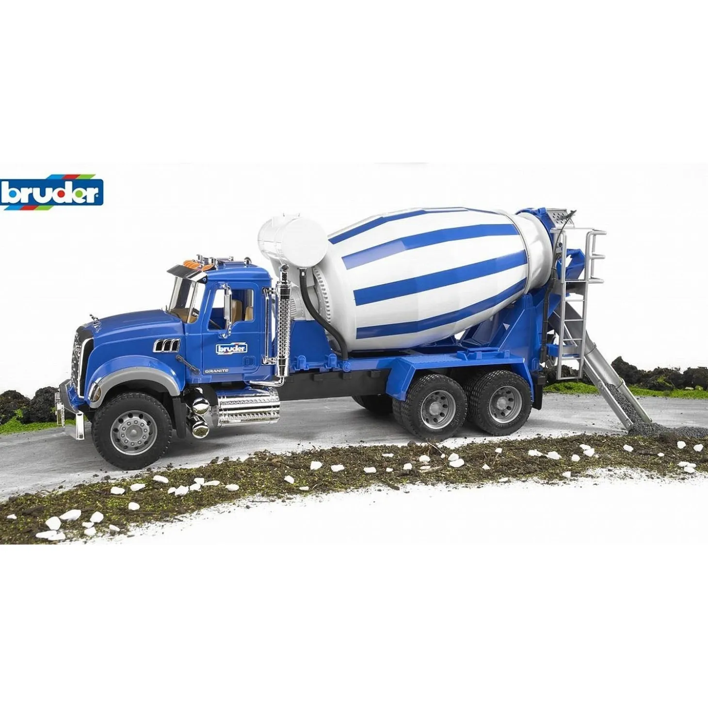 Bruder MACK Granite Cement Mixer