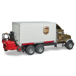 Bruder MACK Granite UPS Logistics Truck with Forklift, 02828
