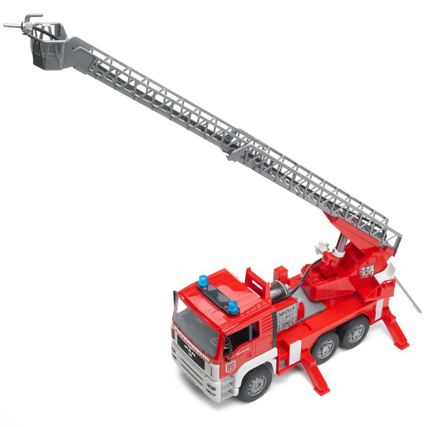 Bruder MAN Fire engine with water pump with Light/Sound Mod.