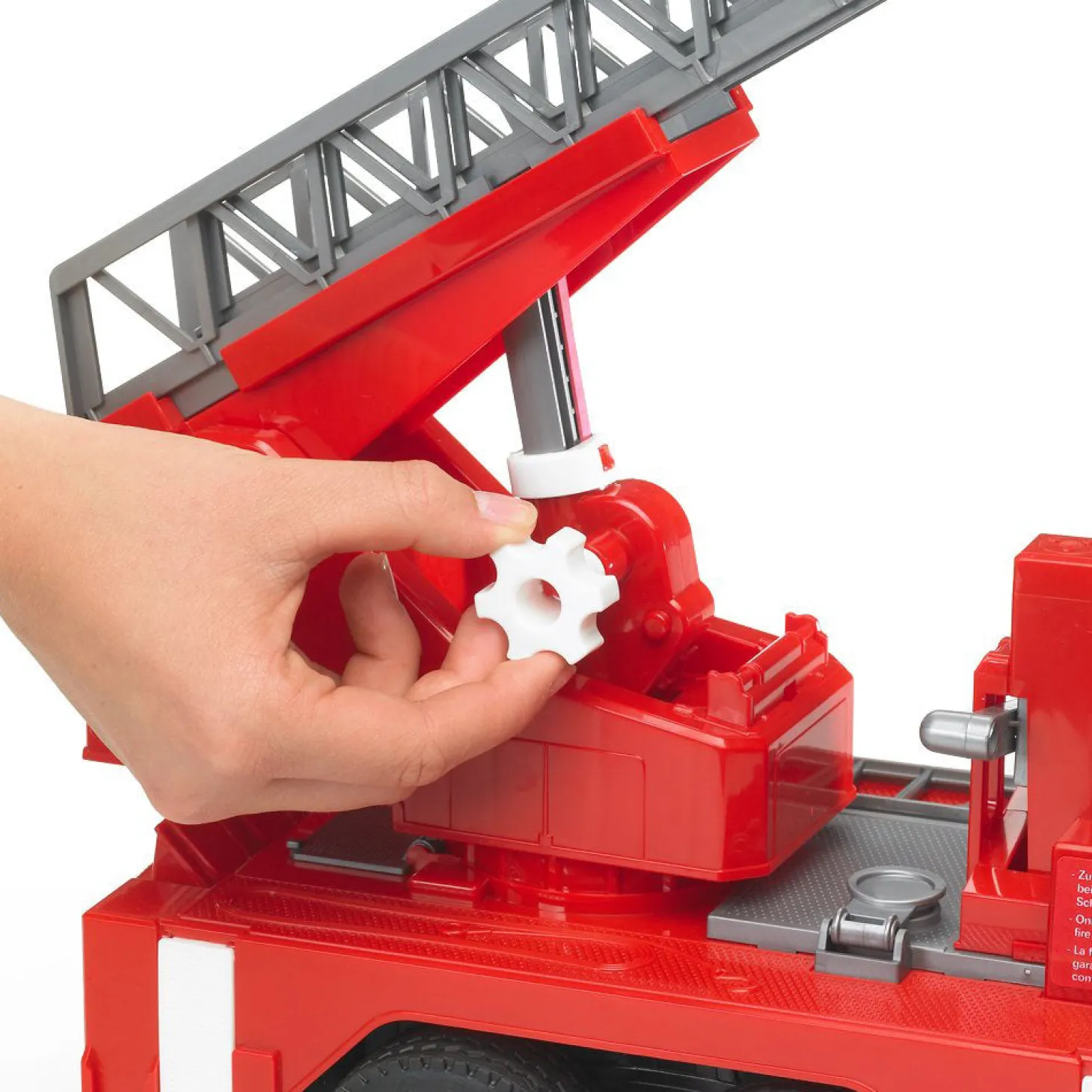 Bruder MAN Fire engine with water pump with Light/Sound Mod.