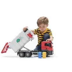 Bruder MAN TGS Side Loading Garbage Truck