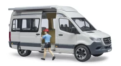 Bruder MB Sprinter Camper with Driver 02672
