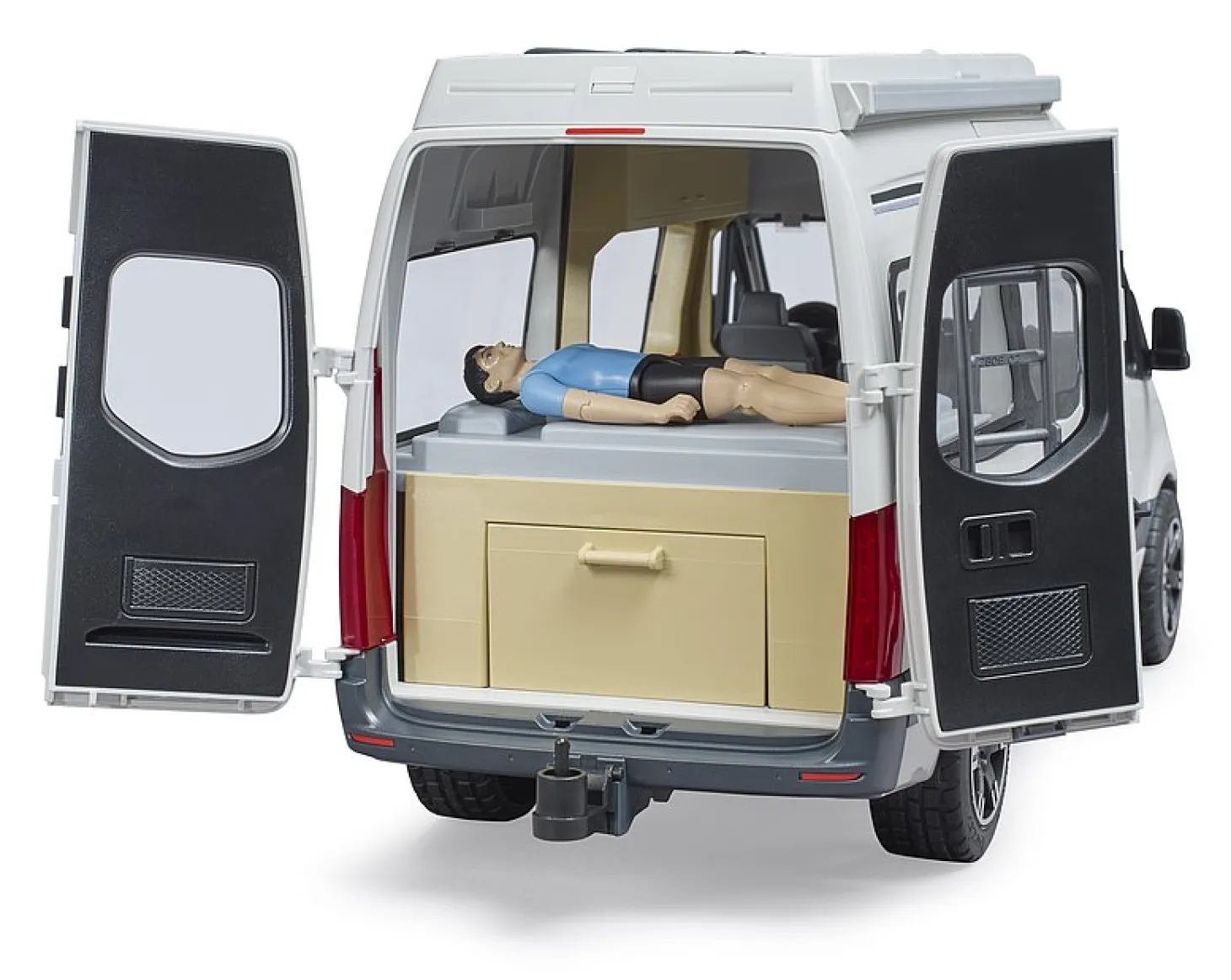 Bruder MB Sprinter Camper with Driver 02672