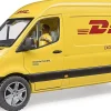 Bruder MB Sprinter DHL Delivery Van with Driver 02671
