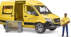 Bruder MB Sprinter DHL Delivery Van with Driver 02671