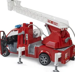Bruder MB Sprinter Fire Engine w Ladder Water Pump & L/Smodule
