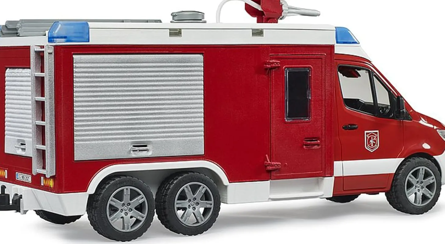 Bruder MB Sprinter Fire Rescue with Water Pump & L/S Module