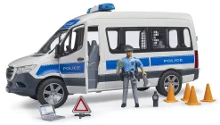 Bruder MB Sprinter Police emergency vehicle with Light & Sound Module