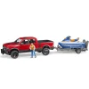 Bruder Ram 2500 Power Wagon W Trailer, Personal Water Craft