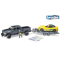 BRUDER RAM 2500 Power Wagon with Roadster Racing Team
