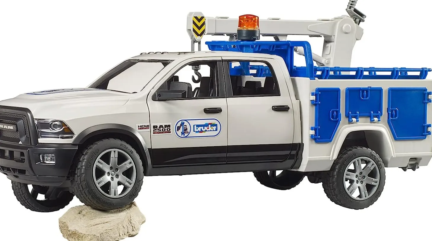 Bruder RAM 2500 Service Truck with Beacon Light