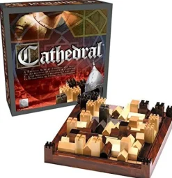 Cathedral Classic Wooden Strategy Game Full Sized Tabletop Edition
