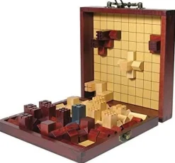 Cathedral Wooden Strategy Magnetic Portable Travel Game