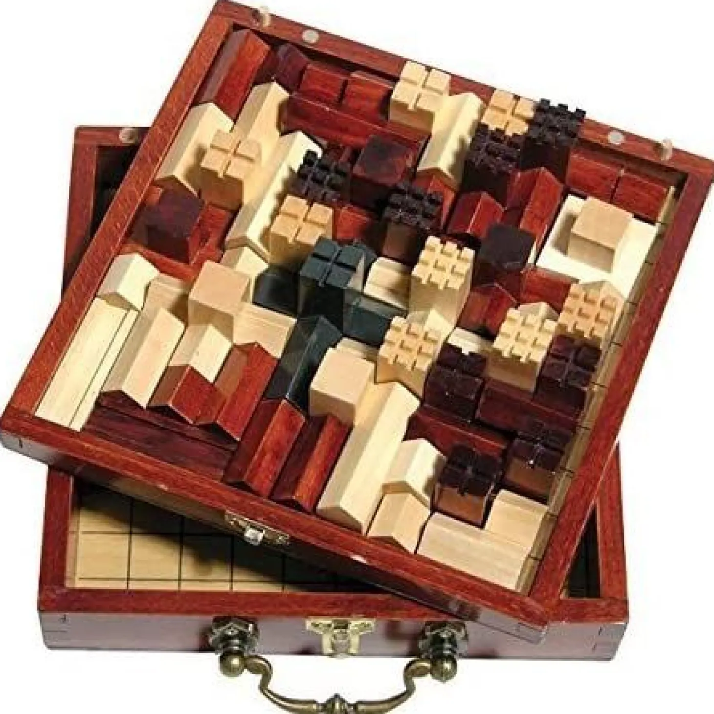 Cathedral Wooden Strategy Magnetic Portable Travel Game