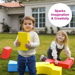 Edushape Big Edu-Color Blocks, 32 Piece