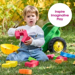Edushape Easy Grip Puzzle Play Blocks - 18 Pieces