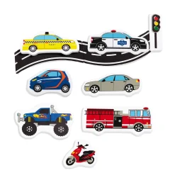 Edushape Magic Creations Traffic Fun Foam Baby Bath Toys Kit