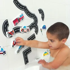 Edushape Magic Creations Traffic Fun Foam Baby Bath Toys Kit