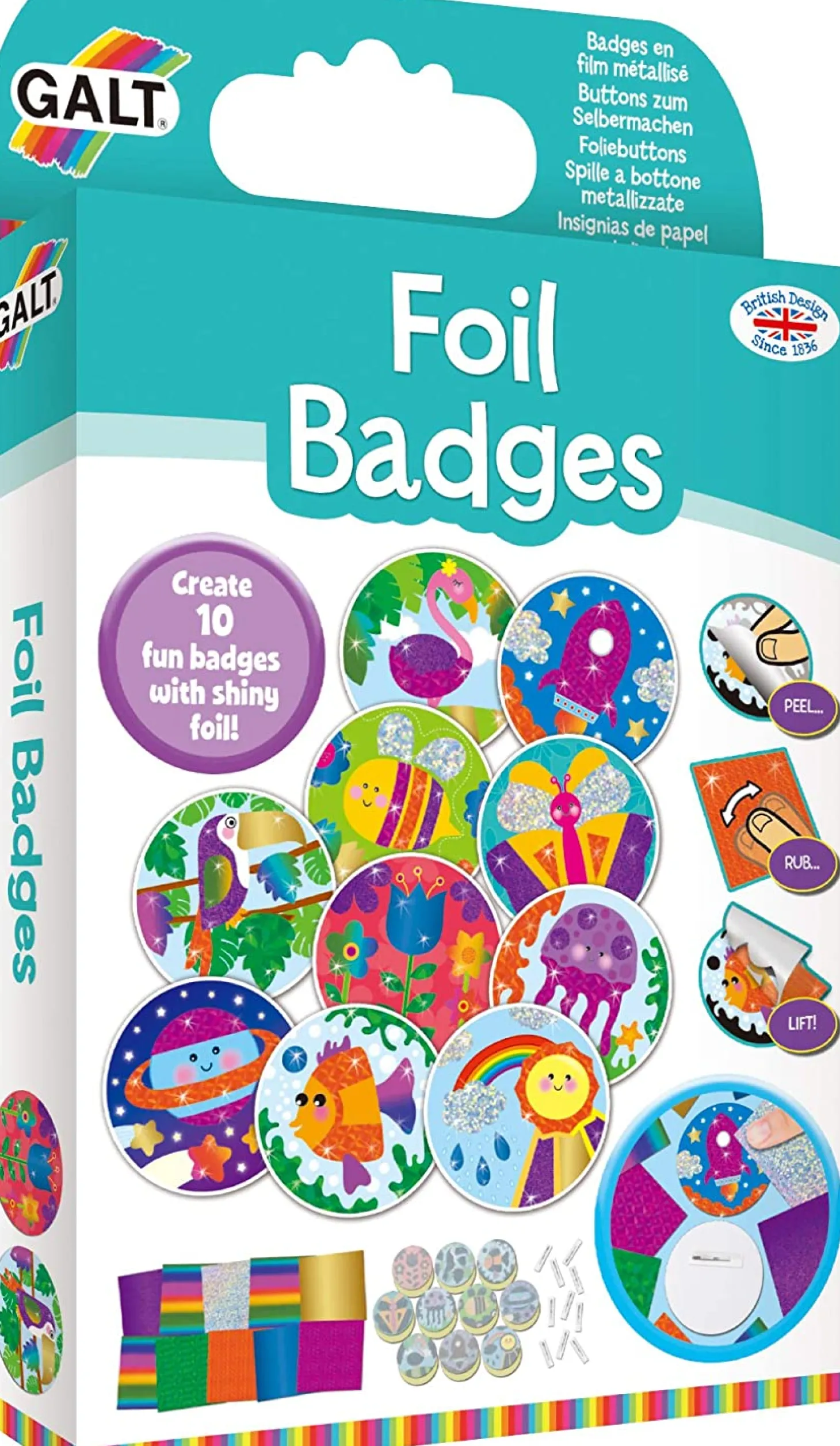 Galt Foil Badges