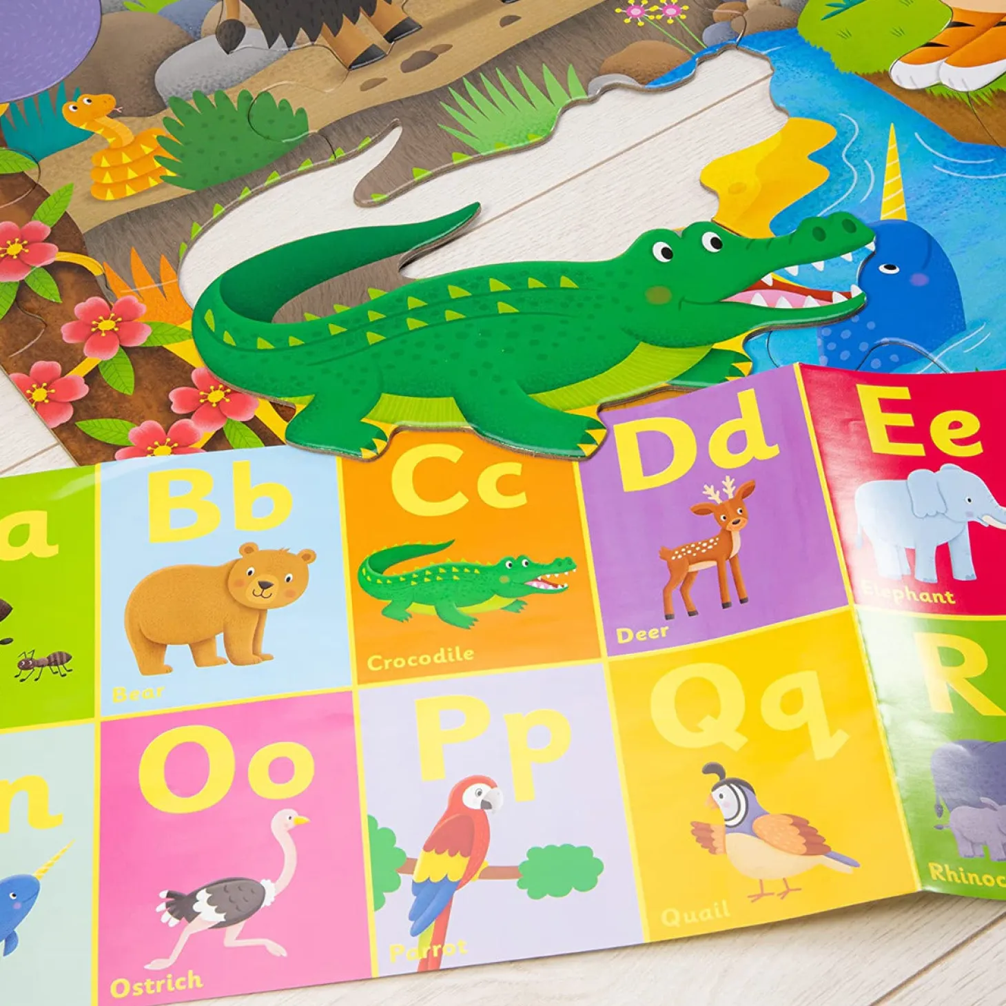Galt Giant Floor Puzzle - Alphabet Animal