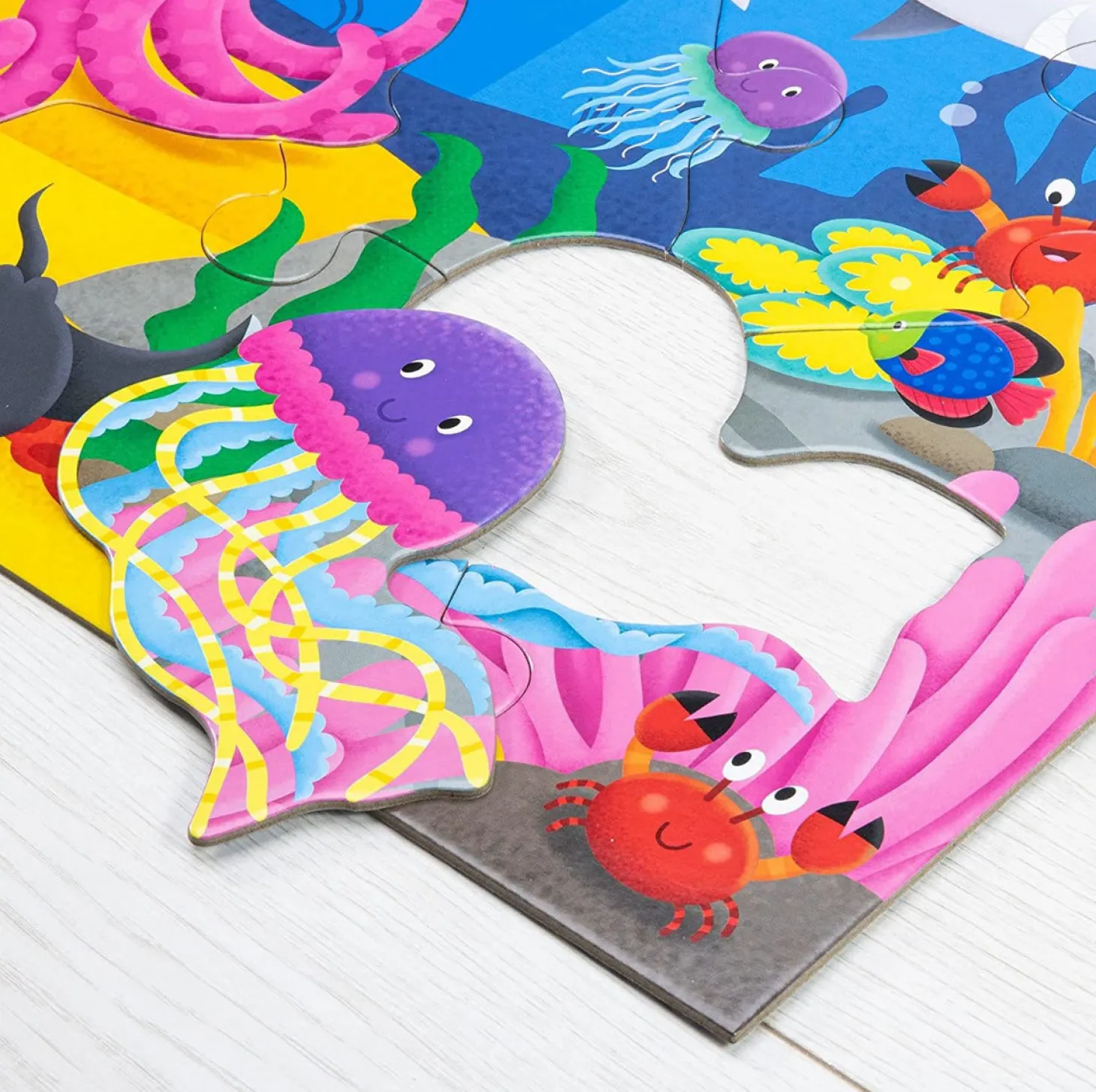 Galt Giant Floor Puzzle - Counting Creatures