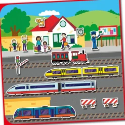Galt Reusable Sticker Book - Vehicles