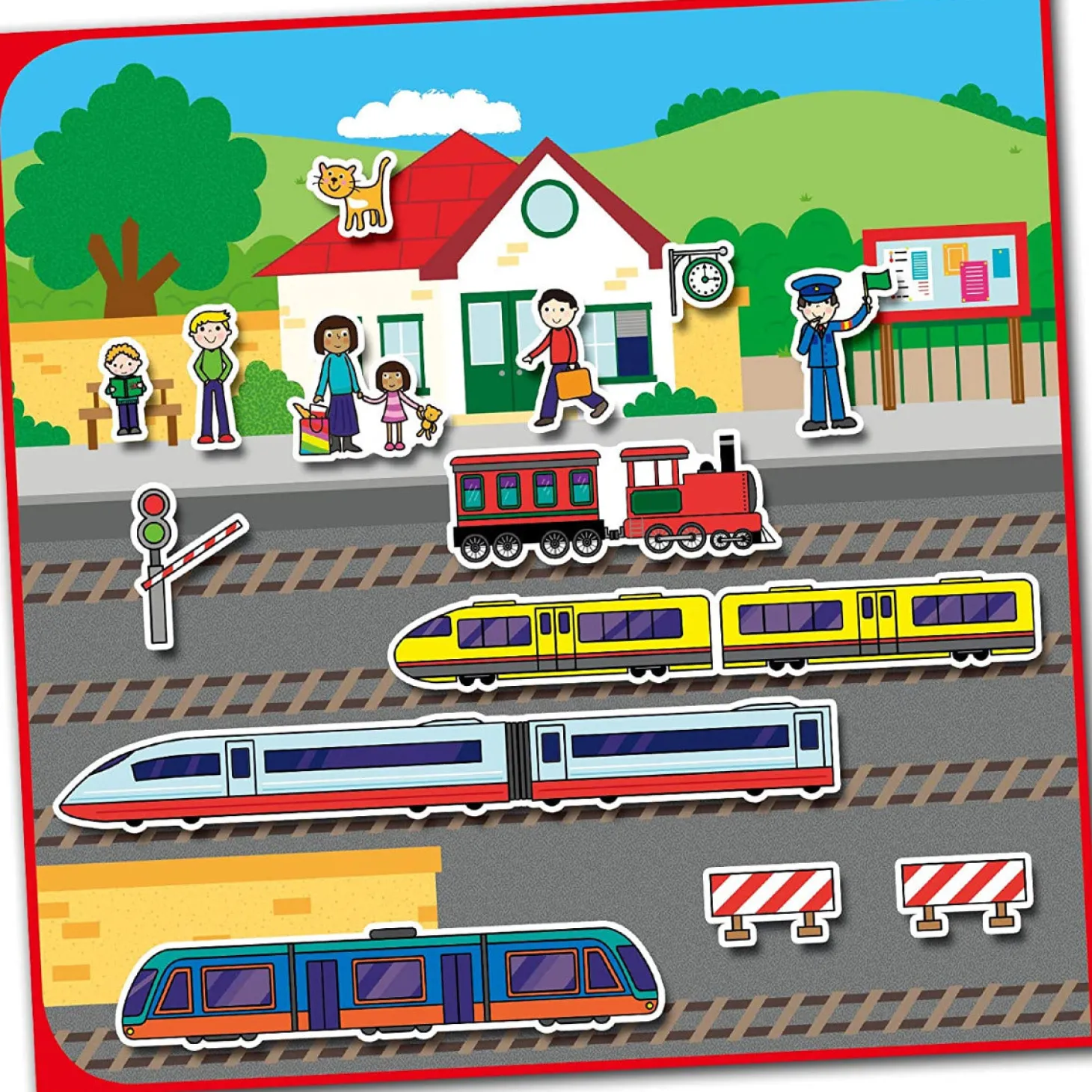 Galt Reusable Sticker Book - Vehicles
