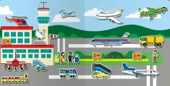 Galt Reusable Sticker Book - Vehicles