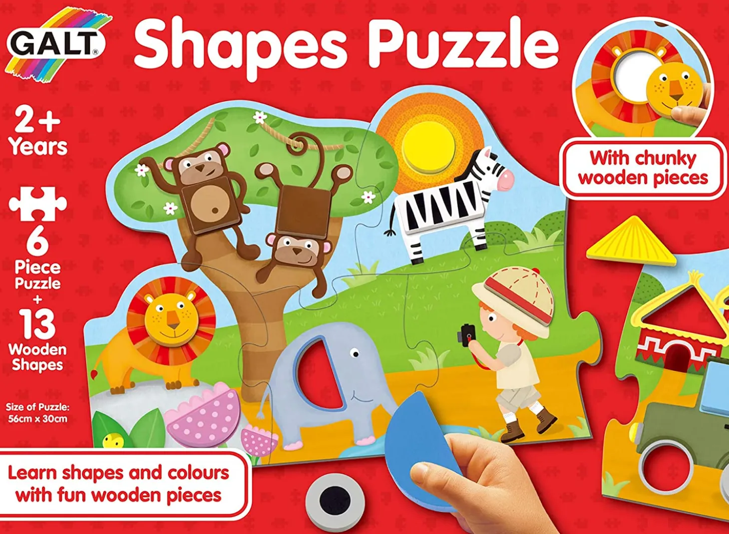 Galt Shapes Puzzle