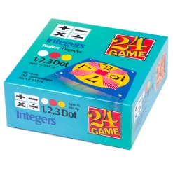 24 Game Integers Math Card Game, 96 Card Pack