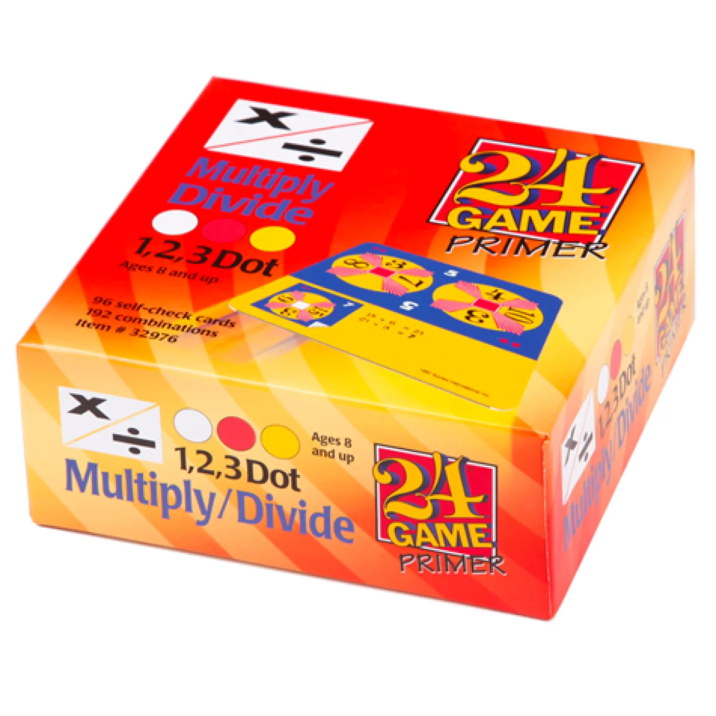 24 Game Multiply and Divide Math Card Game, 96 Card Pack