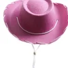 Hayes Children's Felt Cowboy Hat - Pink