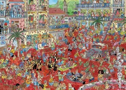 Jumbo La Tomatina - 1,000 Piece Puzzle
