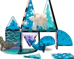 MAGNA-TILES Artic Animals Magnetic Construction Set - 25 Piece