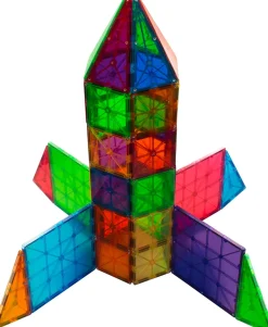 MAGNA-TILES Classic Clear Colors - 100 Piece Set