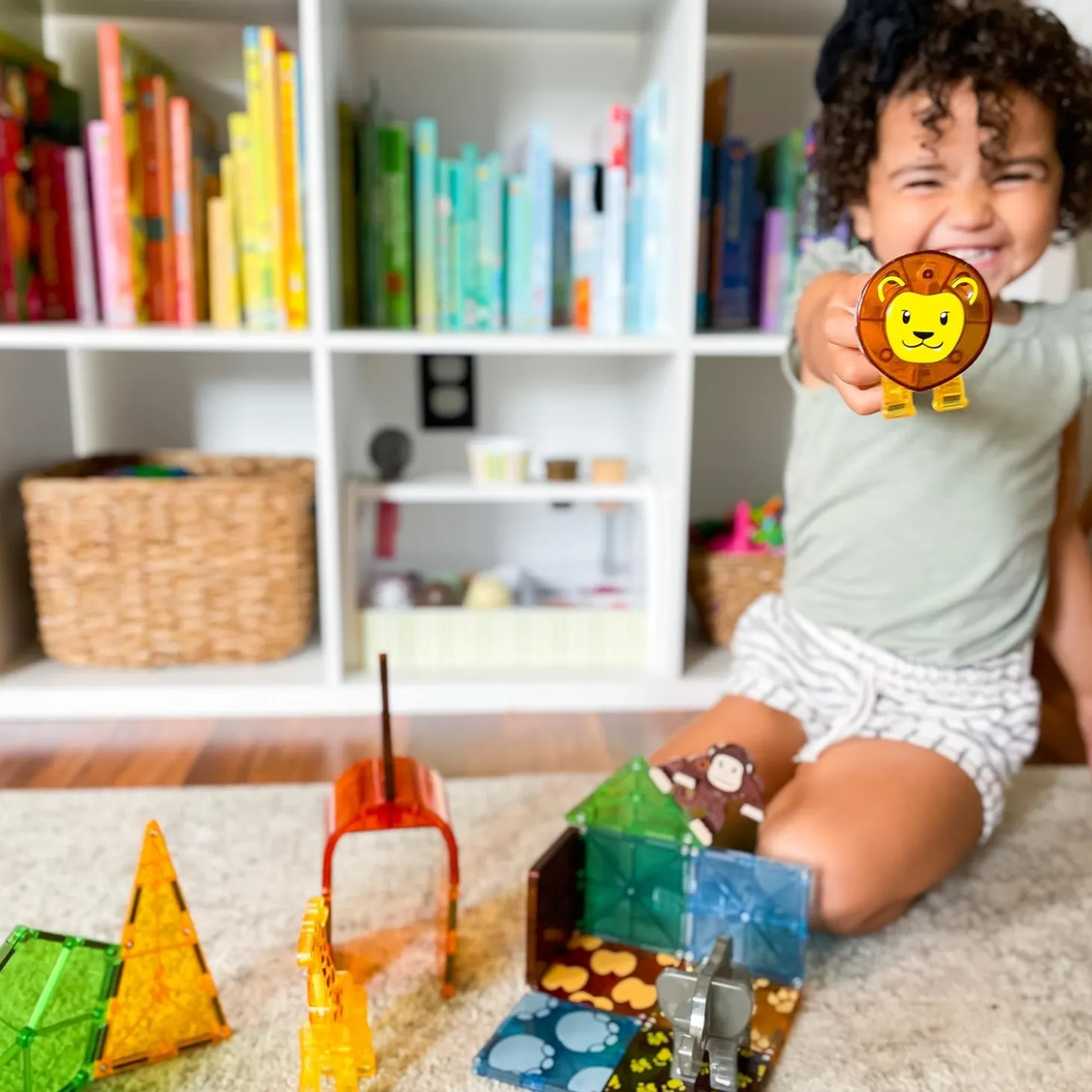 MAGNA-TILES Safari Animals - 25 Piece Set